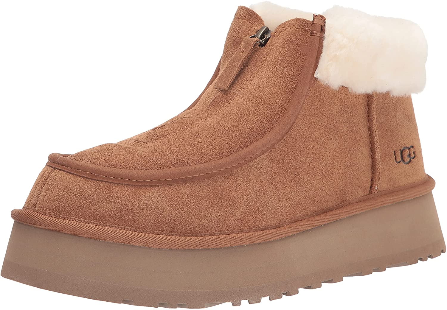 UGG Women s Chestnut Funkette Ankle Boot Size 9 UK Ubuy