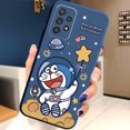 thumbnail image 1 of Funda Protectora Len Para Samsung Galaxy S22 Ultra S21 FE A33 A53 A73 A03S M32 M22 Doraemon Snoopy Astronauta De Borde Cuadrado, 1 of 4