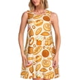 thumbnail image 1 of Easygdp Various Bread para Vestido Transpirable de Mujer, Vestido Suelto de Manga Corta con Pliegues y Bolsillos para el Verano, 1 of 7