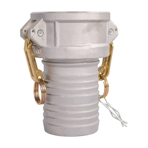 Camlock Fittings Quafwia, aluminio fundido por gravedad, 3 pulgadas, parte C x2