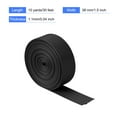 thumbnail image 2 of Uxcell Durable 1.5" Width Flat Nylon Webbing Strap for Backpacks and Luggage Racks Black, 2 of 7