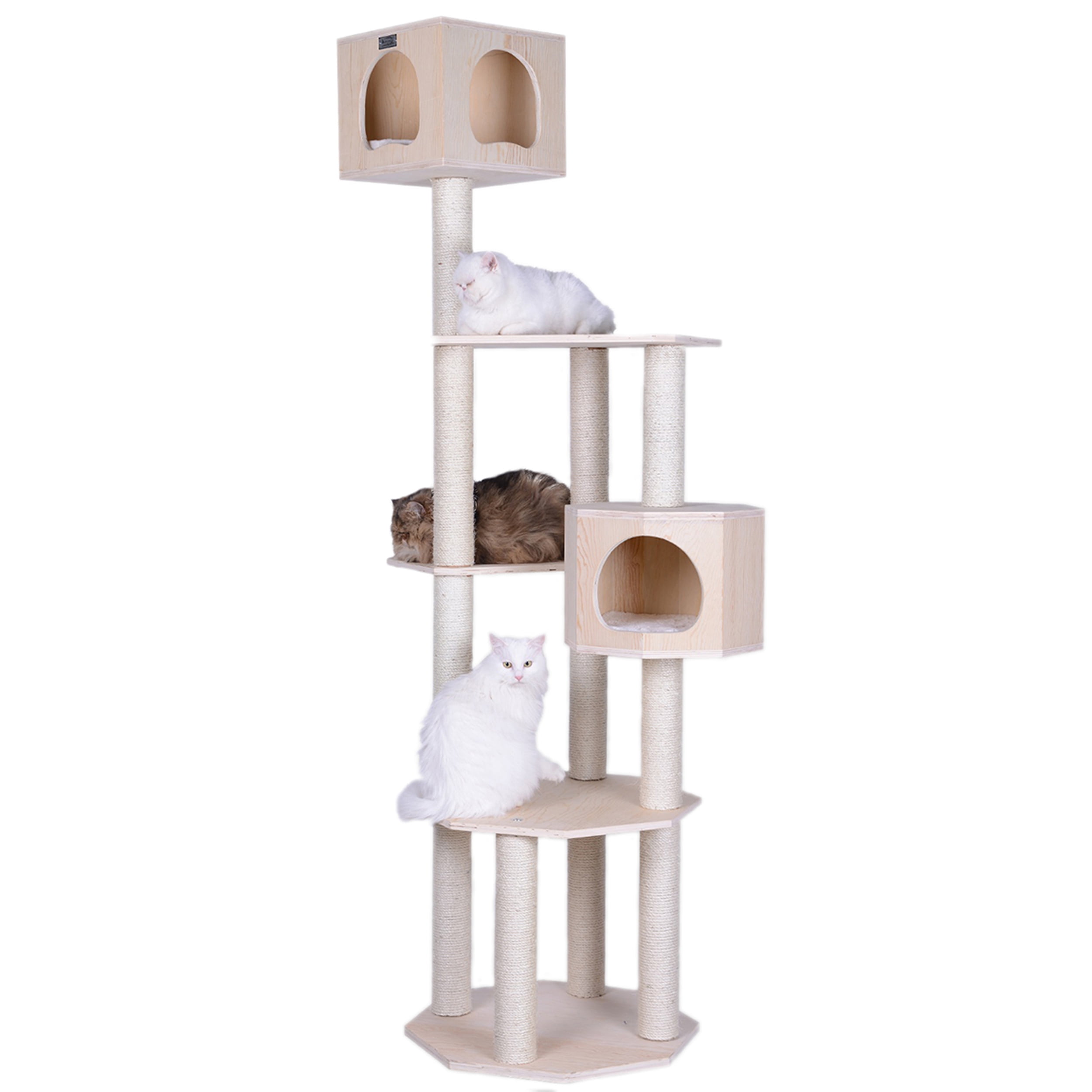 Armarkat Premium Pinus Sylvestris Wood,real wood Cat Tree S8502