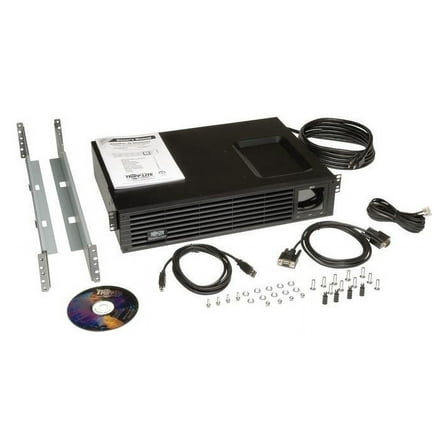 Tripp Lite UPS Smart 1000VA 900W 120V LCD USB DB9 Ext Run SMART1000RMX2UN