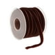 thumbnail image 4 of Cinta de Terciopelo Soledad Rollo de 20 Yardas para Decoración Café, 4 of 9