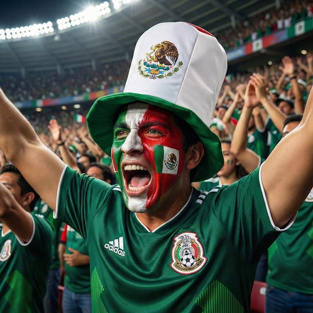 Gorro con Colores mayoreo PACK 10 de la Bandera de México 🇲🇽