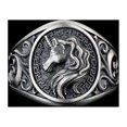 thumbnail image 3 of Unicorn Ring Retro Antique Spoon Ring Adjustable Thumb Ring Women, 3 of 4