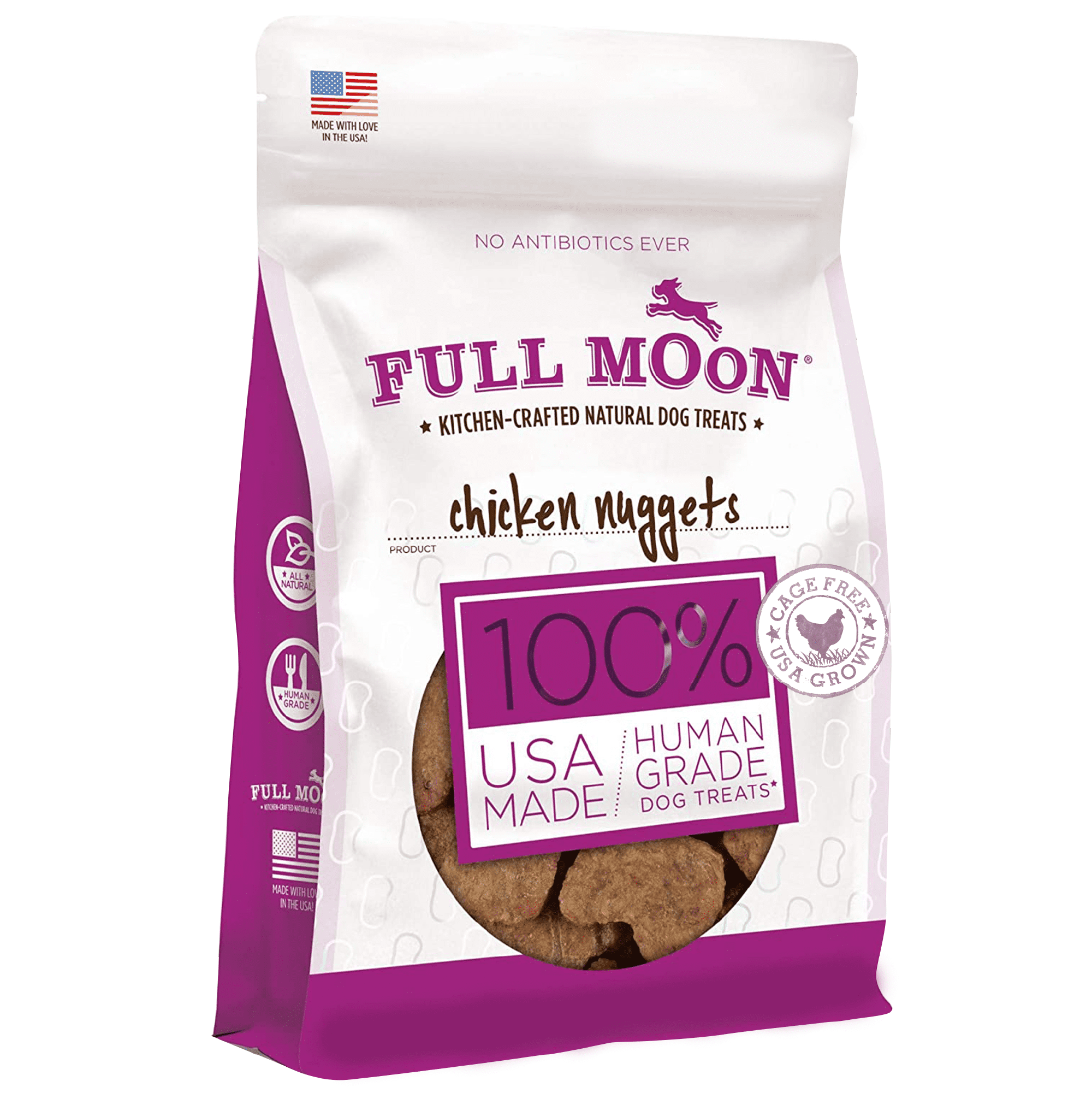 Full Moon All Natural Chicken Nuggets Dog Treats 12 Oz in Nepal at NPR 5293 Rating 5