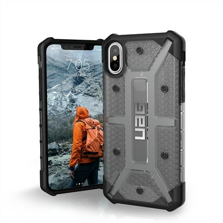 UAG iPhone Xs / X [5.8-inch screen] Plasma Feather-Light Rugged [Ash] Case