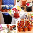 thumbnail image 4 of Efavormart 12 Pack | Terracotta Flower Pot Ice Cream Dessert Cups with Accessories, 4 of 11