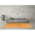 thumbnail image 3 of Ahgly Company Indoor Rectangle Abstract Orange Modern Area Rugs, 2' x 5', 3 of 4