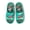 TEAL, variant on Licensed Men's Comfort Slide Sandals