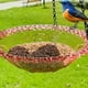 thumbnail image 2 of Comedero para Pájaros en Forma Con Gancho Jardín Al Aire Libre () Rosa, 2 of 3