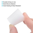 thumbnail image 3 of Uxcell 10 Pcs Tapones de Goma Sólida de Silicona Blanca, Tapones Cónicos para Fregaderos, Diámetro de 19 mm a 26 mm, 3 of 6