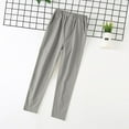 thumbnail image 7 of Sentuca Kids Boys Girls Pants School Uniform Straigh Leg Slim Fit Dress Pants with Pockets, 7 of 7