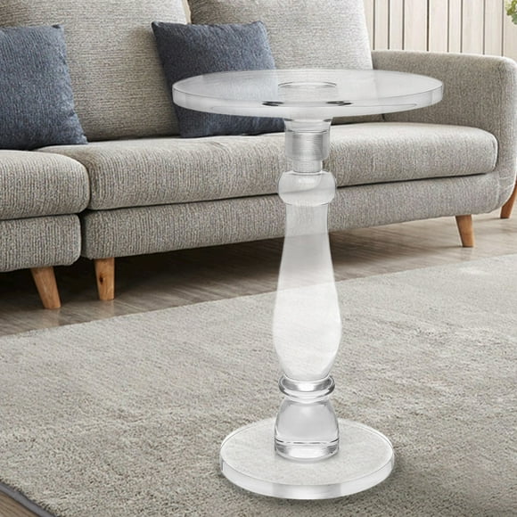 Clear Acrylic Round Table Top