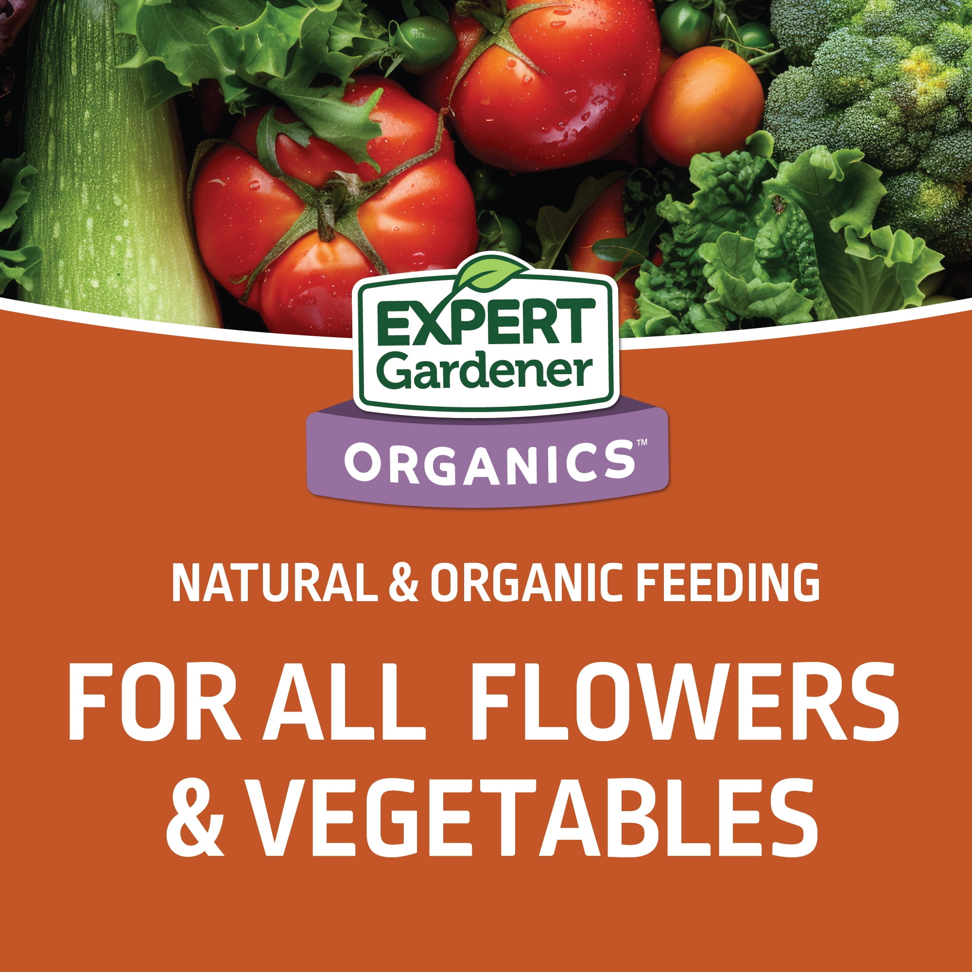 Expert Gardener Organics Chicken Manure All-Natural Plant Food, 4 lb Fertilizer