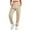 Beige, variant on Women's Sports Pants Loose Casual High Waisted Exercise Straps Bottom Jogging Pants