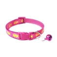 thumbnail image 2 of Goowood Reflective Cat Collar with Bell Adjustable Polyester Breakaway Safety Buckle Collar for Boy and Girl Cats Small Dogs Kitten Collar with Bell, 2 of 6