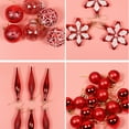 thumbnail image 6 of Christmas Ball Ornaments Sets 40pcs Christmas Special Shaped Decorative In Christmas Tree Decoration Supplies Pendants Christmas Painted Combination, 6 of 8