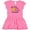 Raspberry with Polka Dots, variant on Inktastic Valentine's Day You Stole a Pizza of My Heart Girls Toddler Dress