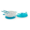 thumbnail image 3 of Primo Passi - Baby Suction Bowl Feeding Set, Blue, 3 of 8