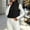 *8Black, variant on Women's Winter Cropped Puffer Vest Stand Collar Zip Up Sleeveless Padded Jacket Lightweight Outerwear