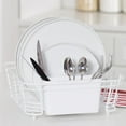 thumbnail image 2 of Better Houseware 1420/W 2-Piece Dish Drainer (White), 2 of 5