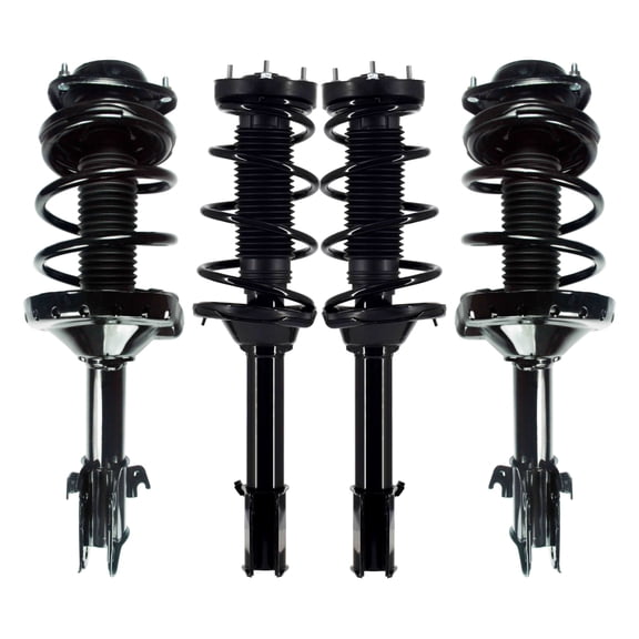 Set Front-Rear Quick Complete Strut-Coil Spring For 2004-2007 Subaru Impreza Wagon