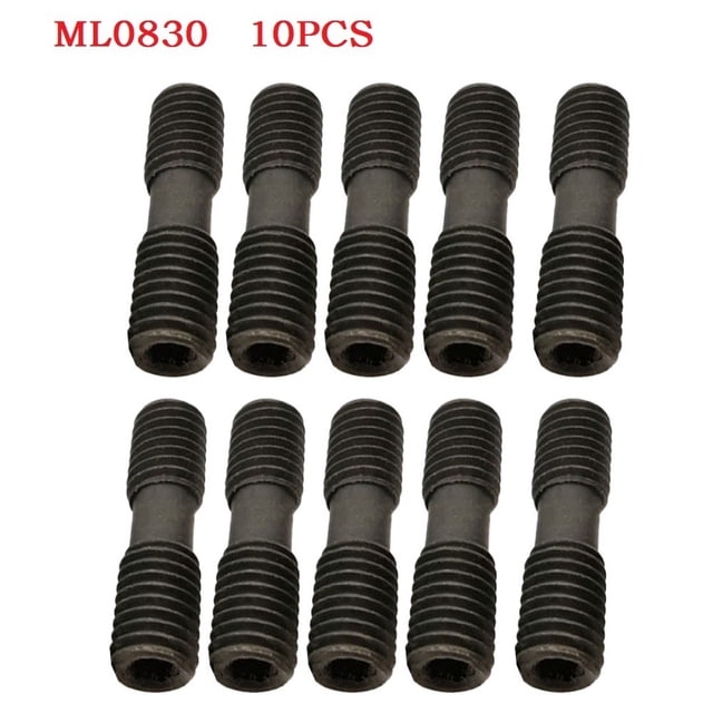 10 Pcs ML0520 ML0620 ML0625 Vis Double Tête CNC Tour pour Tour Support d'Outils