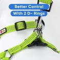 thumbnail image 4 of Arnés para perros Step-in Pawtitas, reflectante, ajustable en forma de S, color verde, 4 of 8