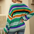 thumbnail image 2 of Vedolay Fall Sweaters for Women 2023 Fall Casual Sweaters Batwing Long Sleeve Crew Neck Knit Pullover Tops,Green XL, 2 of 5