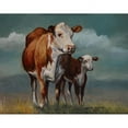 thumbnail image 2 of CafePress - Hereford Cow And Calf In Pasture Mug - 11 oz Ceramic Mug - Novelty Coffee Tea Cup, 2 of 4