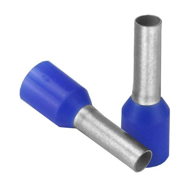 Férula de alambre Pacer Group, 14 AWG, azul, 8 mm, paquete de 25