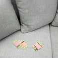 thumbnail image 1 of WRITWAA 4Jgo Fijadores Metálicos Dorados Para Muebles Con Conexión Estable Y Práctica En Sofá, 1 of 6