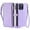 Purple, variant on Crossbody Case for iphone 16 Pro Max Rfid Blocking Zipper Bills Slot Case Wallet 9 Card Slots Long Lanyard