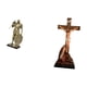 thumbnail image 5 of Figura de escritorio,Figura decorativa de caballero,escultura,artesanía,decoración de escritorio,Estatua católica,Colección religiosa de estatuas de la Virgen María,Figura de la Cruz de, 5 of 8