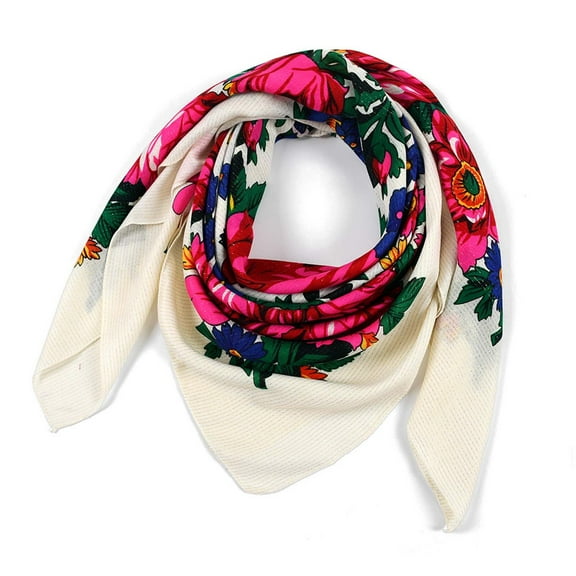 CHEGUTA Scarf for Women Winter Scarf,Women's Bohemian Ethnic Style Tie Tassel Sunproof Cape Large Scarves