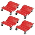 thumbnail image 6 of Heavy-Duty Car Wheel Dolly Set – 6000 lbs Capacity, Steel Vehicle Tire Skates with Brakes – 360° Swivel Casters for Cars, Trucks & Trailers, 6 of 6