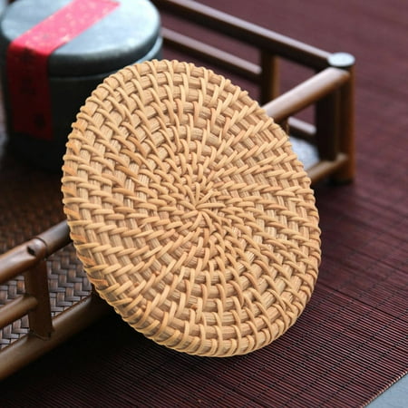 

Coaster Rattan Coaster Drink Coaster Round Coaster Drink Overflow Coaster SET 6 PCS