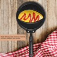 thumbnail image 4 of Easy To Clean Frying Pan, Non Stick Frying Pan, Black For Kitchen Women Restaurtant Home, 4 of 8
