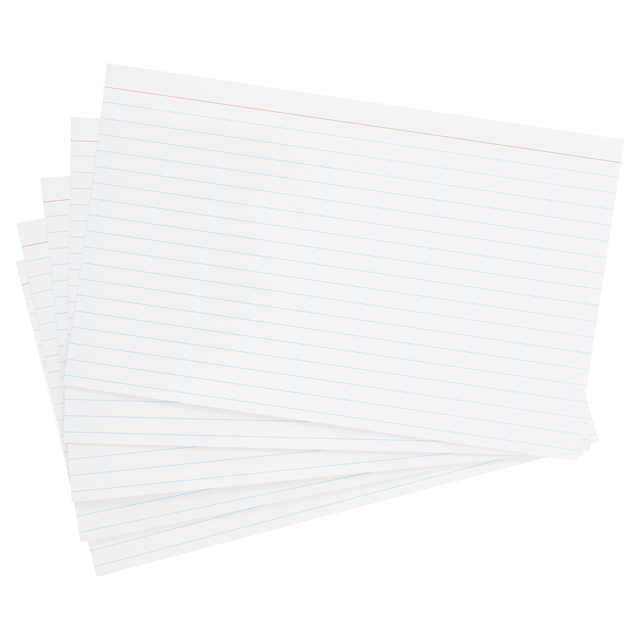 Pen + Gear Index Card, White, 5x 8, Ruled, 100 Count 