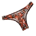 thumbnail image 1 of HKEJIAOI sous-Vêtements pour Hommes Taille Basse Mode String Imprimé Culotte en Coton Respirant, Café S, 1 of 4