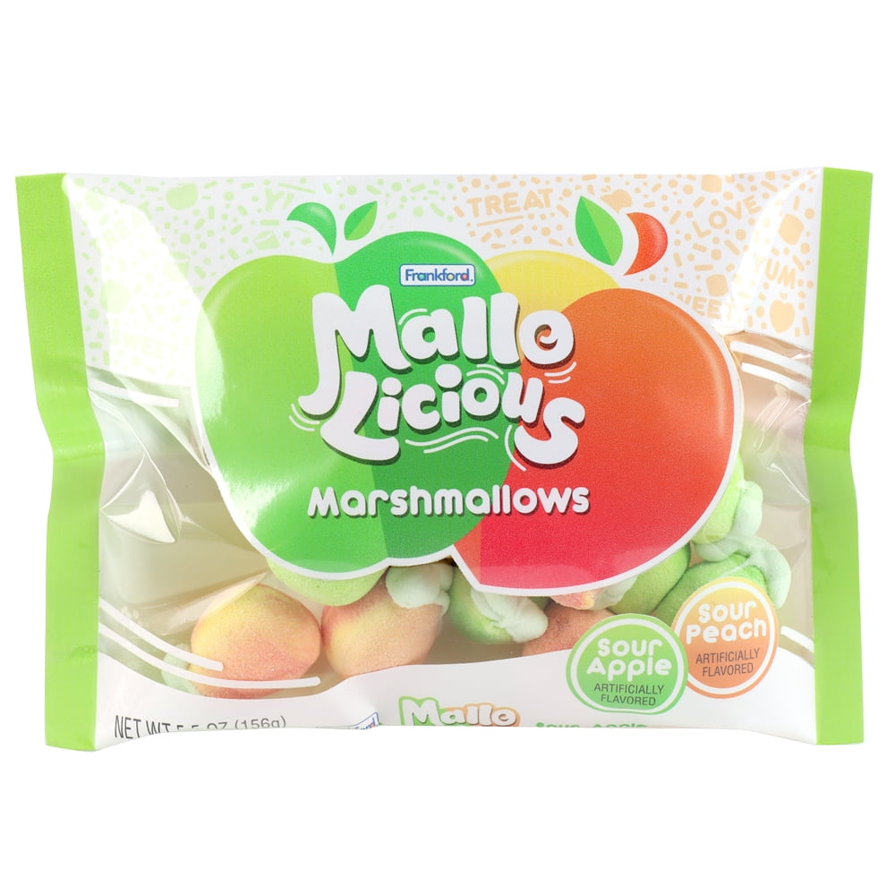 Frankford Mallolicious Sour Apple & Sour Peach Flavored