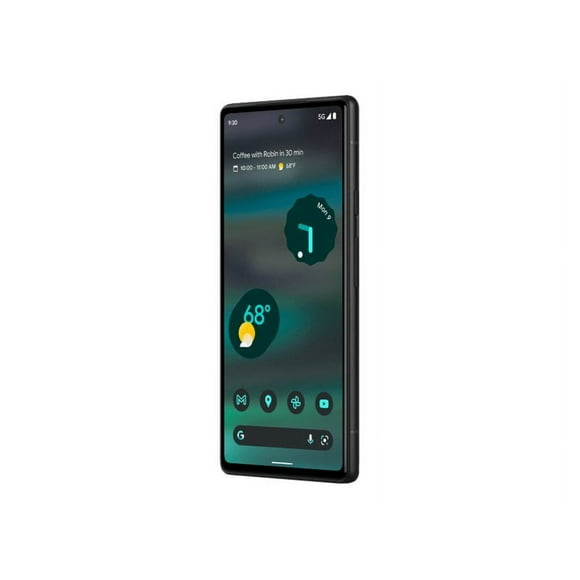 Google Pixel 6a - 5G smartphone - dual-SIM - RAM 6 GB / Internal Memory 128 GB - OLED display - 6.1" - 2400 x 1080 pixels (60 Hz) - 2x rear cameras 12.2 MP, 12 MP - front camera 8 MP - sage