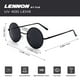 thumbnail image 3 of Gafas de sol CGID E01 Lennon polarizadas negras para mujeres y hombres, 3 of 5