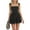 Black, variant on Dresses for Women Lace Short Sleeve Backless Bodycon A-Line Dress Aesthetic Fairy Corset Mini Dress