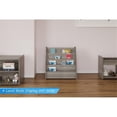 thumbnail image 3 of Tot Mate 24" Gray Wood Kids Book Display Preschool Furniture, 3 of 7