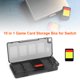 thumbnail image 3 of Caja de almacenamiento portátil 10 en 1 para tarjetas de memoria de juegos para Nintendo Switch Universal  Accesorios Electrónicos, 3 of 8