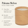 thumbnail image 3 of LAFCO New York Classic Candle, Paloma Melon - 6.5 oz, 3 of 6