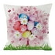 thumbnail image 1 of Fiudx Ofertas Flash Del Día Solo En Línea Fundas De Almohada Con Estampado De Pascua, Funda De Cojín De Sofá De Lino, Almohada Decorativa Para El Hogar, 1 of 1